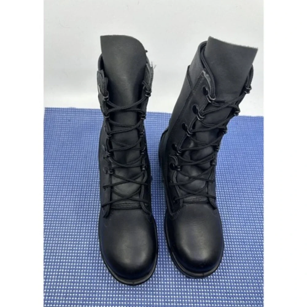 Belleville F360ST Combat Boots Mens 4‎ Black Excellent Steel Toe Vibram Tactical